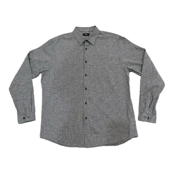 Theory men’s XL Button down long sleeve shirt - Picture 1 of 9